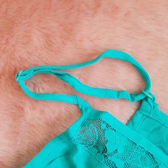 Embroidered Lace-Trim Swing Cami - Picture 6 of 8